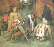 BRUEGEL, Pieter the Elder The Beggars (mk05) oil painting reproduction